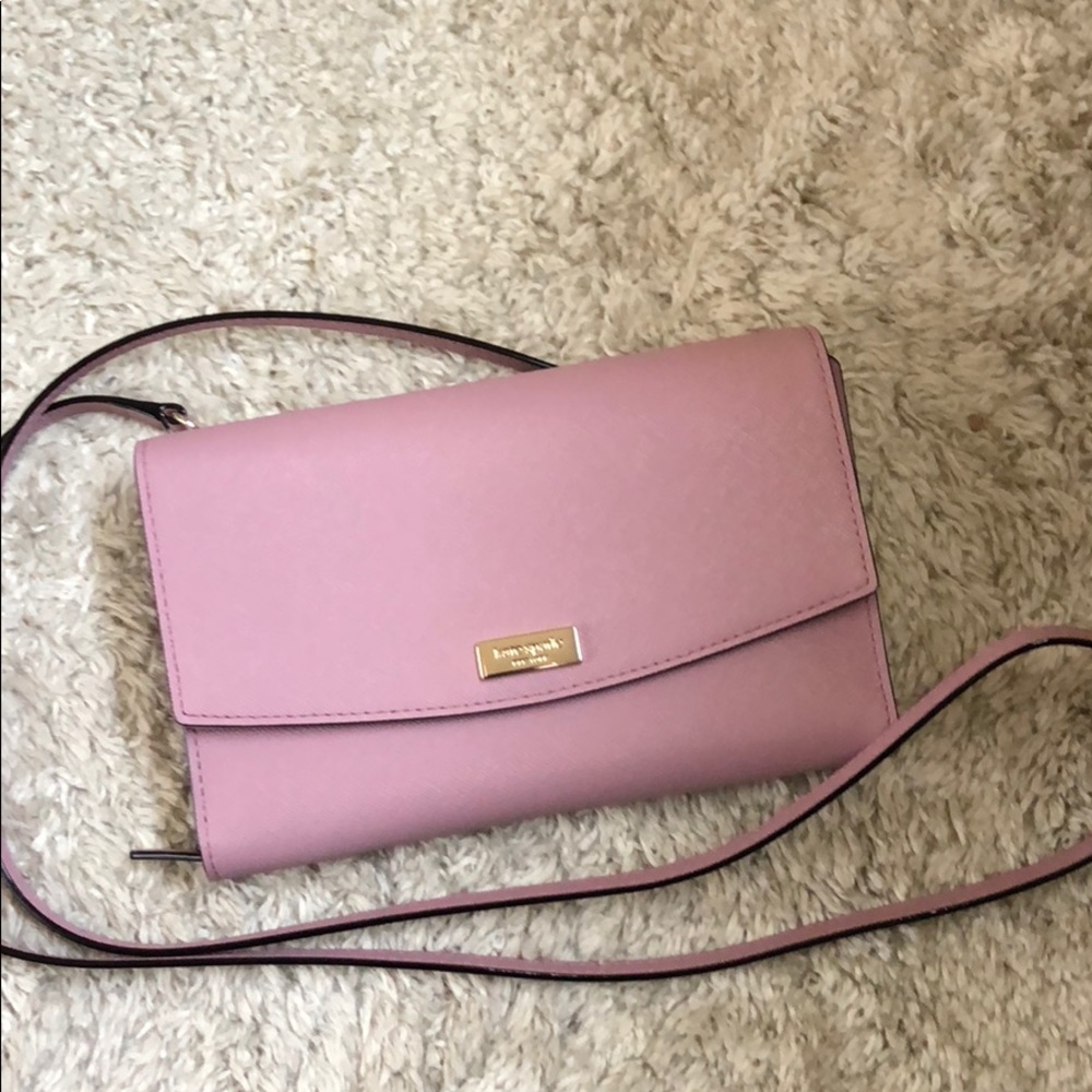 Stunning Kate Spade crossbody bag in dusty peony.